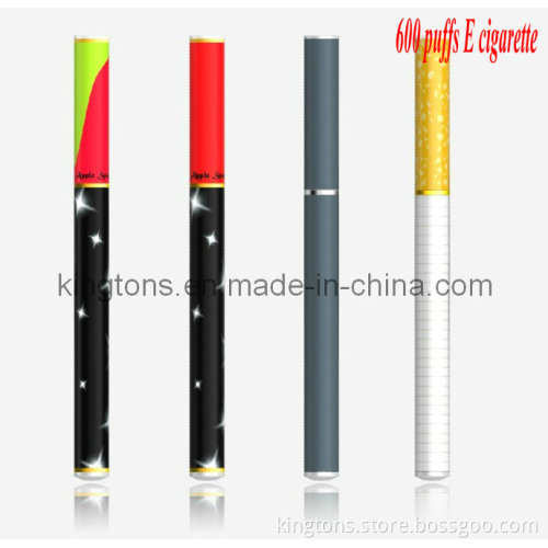 Lasttest E-Cigar 600 Puffs Disposable Electronic Cigarette Crystal Cap E Shisha Pen E Hookah Slim E Cigarette